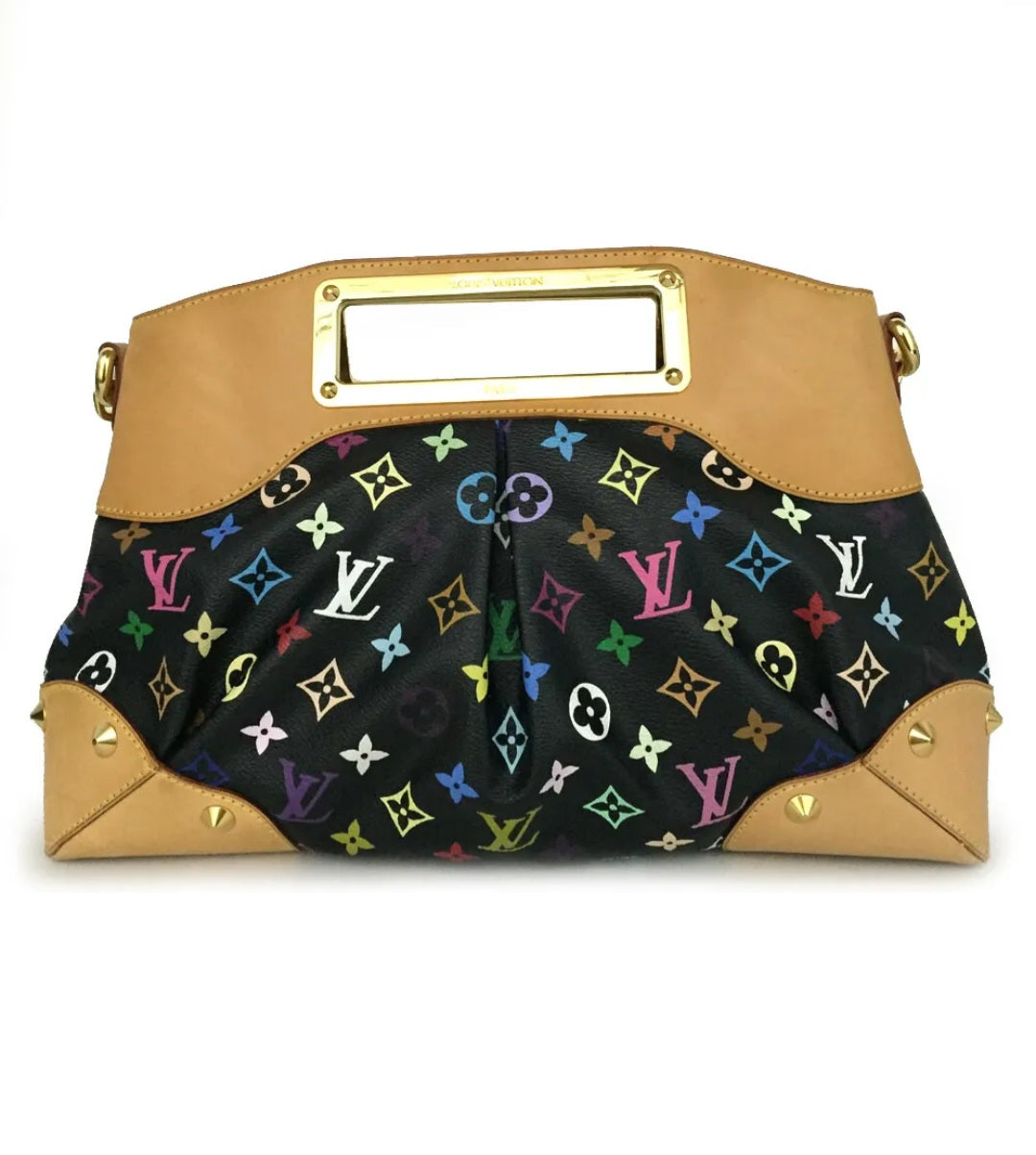 Preowned Louis Vuitton Monogram Multicolor Judy MM 2Way Chain Hand Bag