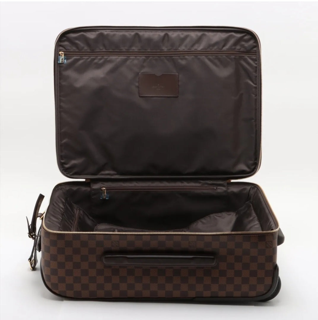 Preowned Louis Vuitton Damier Pegus 55 Hanger Garment Cover with Carry Cover