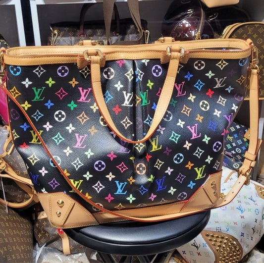 Preowned Louis Vuitton Multicolor Sharleen GM Tote bag