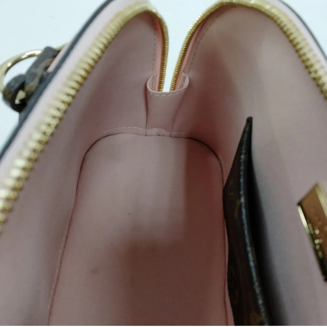 Preowned Vintage Louis Vuitton vernis Monogram Alma BB Shoulder Bag